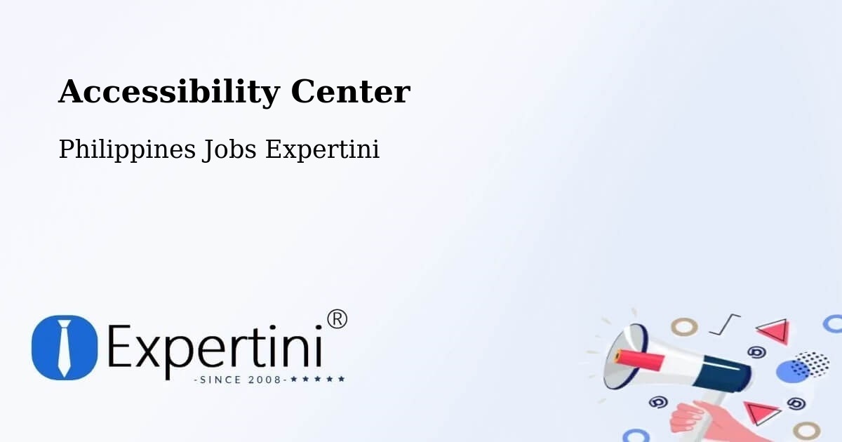 Accessibility Statement – Malate - Philippines Jobs Expertini